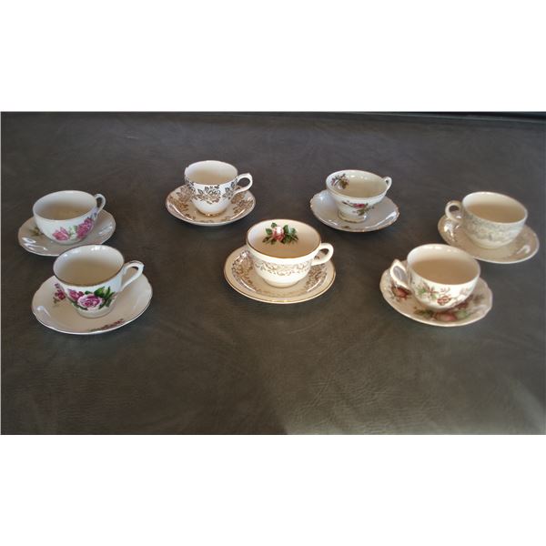 Vintage Cups and saucers for Everyday