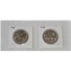 Image 1 : Pair 1968 Silver Dollars
