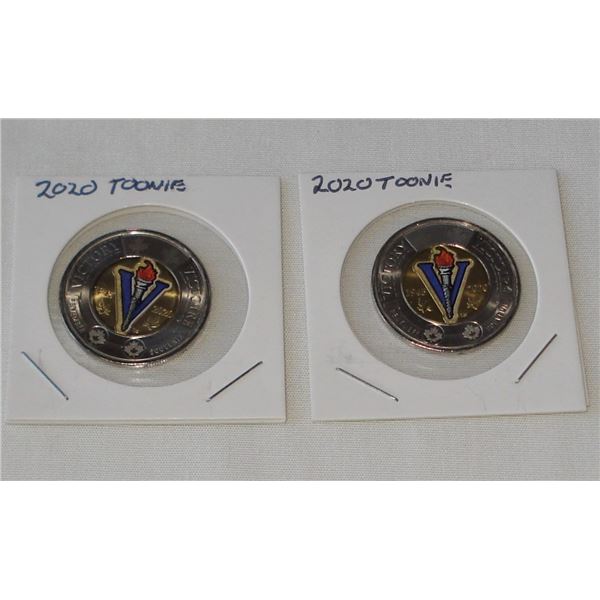 two 2020 Victory Toonies colored