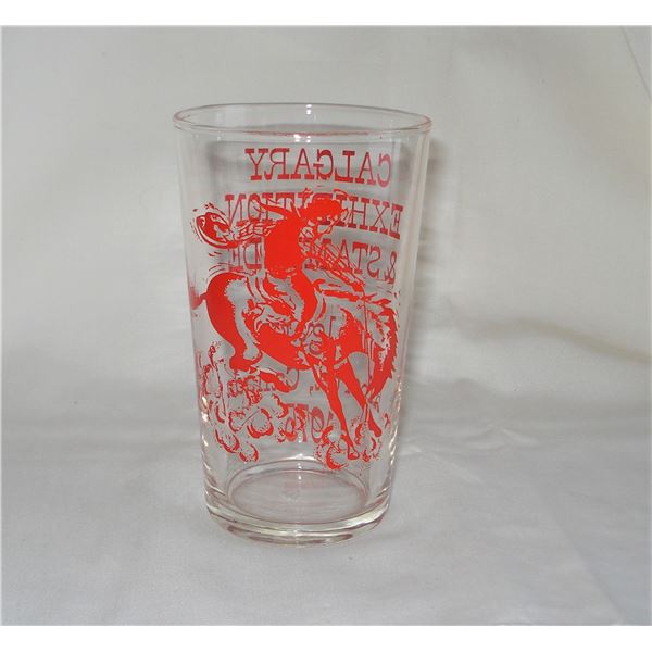 Rare Vintage Calgary Stampede Glass 1975