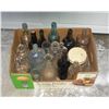 Image 1 : Assorted Old Bottles   Clear, Brown, Dark Green , Aqua