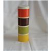 Image 2 : vintage Tupperware stackable shakers