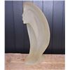 Image 1 : Art Deco Styled Frosted Glass Statue