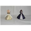 Image 1 : Pair collectible plastic mini Barbies