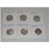 Image 1 : Set of 6 Collectible Quarters