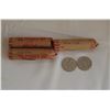 Image 1 : 3 Rolls High Luster 2006 Pennies Non Magnetic and pair of 1974 50 cent pieces