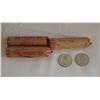 Image 2 : 3 Rolls High Luster 2006 Pennies Non Magnetic and pair of 1974 50 cent pieces