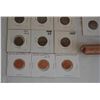 Image 3 : Assorted Pennies 1950s 2003 Old/New Effigy MS Roll Young Queen