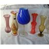 Image 1 : Colourful assortment of vintage vases