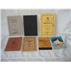 Image 1 : Assorted Vintage Booklets  Oddfellows Funeral Book 1924  Beginners Book of Radio 1922  Sk. Liquor Bo