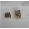 Image 2 : Pair lighters  One is Made in West Germany  one has Saskatoon Municipal Railway decoration