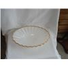 Image 2 : Vintage Gold Rimmed Milk Glass Bowl