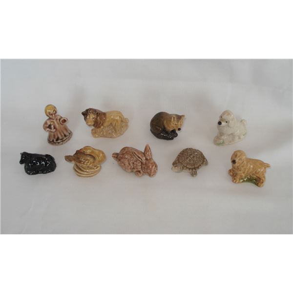 Assorted Wade Tea Figurines