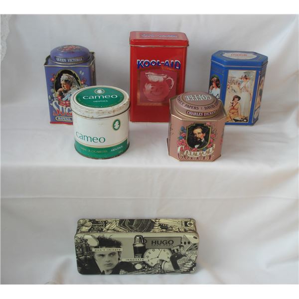 Modern Collectible tins