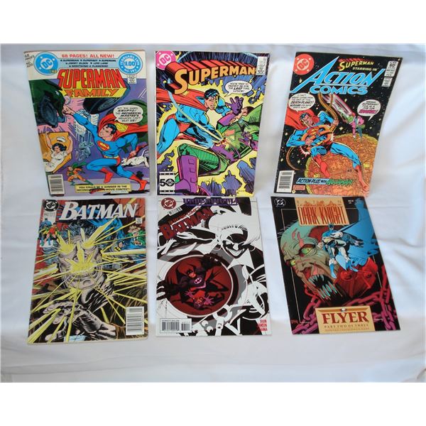 6 Action Hero Comics