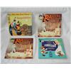 Image 1 : 4 children's book/record combos