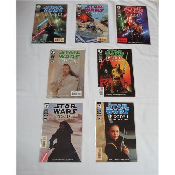 7 Star Wars Episode 1 Comics Mint in Package