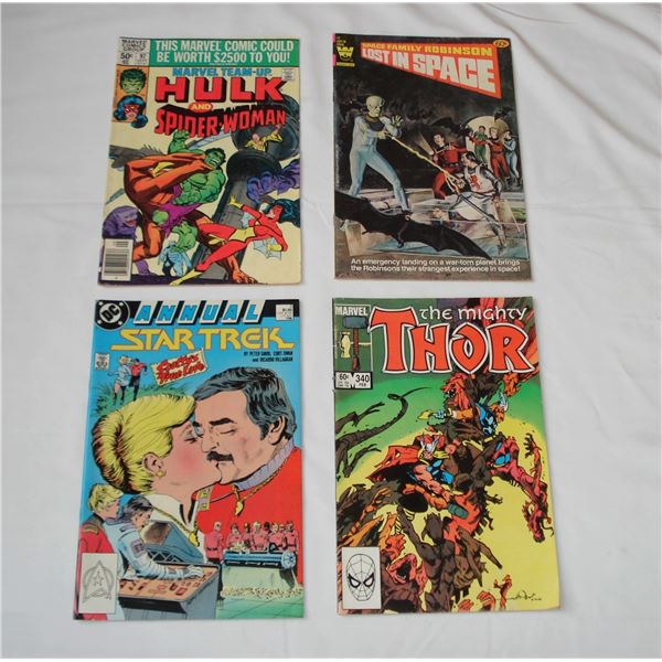 4 Vintage comics