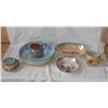 Image 1 : Vintage iridescent glazed dishware's
