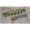2 pairs of two-strand vintage bead necklaces