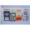 Image 1 : 4 Vintage Maps:  Sunoco, Chevron, Shell, Standard