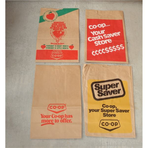 8 Co-op Bags  5 Co-op Cash Saver