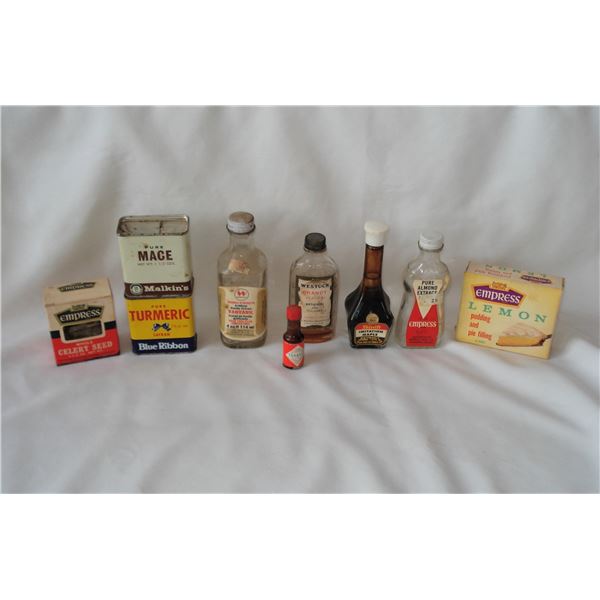 Kitchen spice and flavoring items