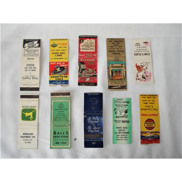 10 Match covers John Deere, Good Year, Firestone etc.