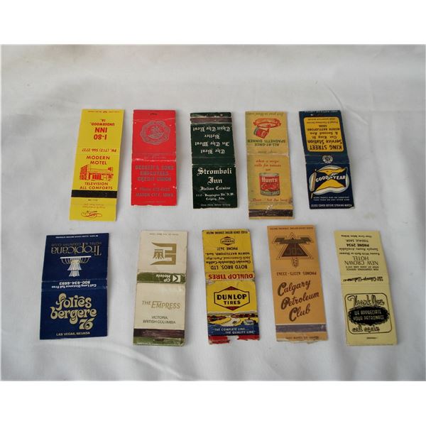 10 Covers, Dunlop, Hunts Tomatoes, Good Year, Calgary Petroleum Club