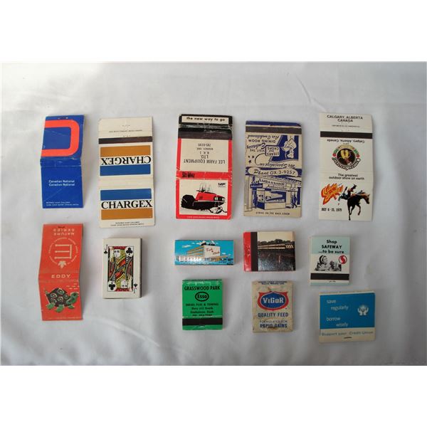 Assorted Lot Matchbooks and Covers  Charges,  CN etc.