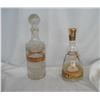 Image 1 : decanter and wind up liquor bottle (wind up not winding)