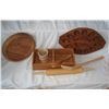 Image 1 : Wood Ware Items - Egg tray, goblet, bowl etc.