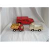Image 1 : 3 metal Toy Vehicles  Red is Hummer