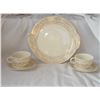 Image 1 : Vintage cake plate and matching teacups
