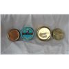Image 2 : Set 4 Round Tobacco Tins  Flying Dutchman, Barneys, Sweet Dublin