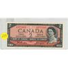 Image 1 : 1954 UNC $2 Canada Bill