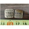 Image 1 : 2 Saskatchewan Chauffeur Badges