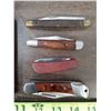 Image 2 : 4 Vintage Pocket Knives With 1 Case