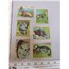 Image 3 : Temple of baby smiles Shrine Daddy sheet music and 6 collectible Papoose animal gum cards