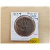Image 1 : 1857 Bank of Upper Canada penny