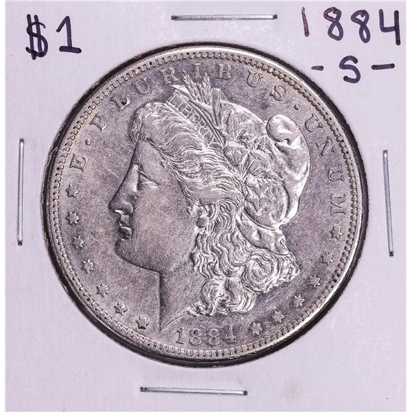 1884-S $1 Morgan Silver Dollar Coin