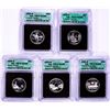 Image 1 : 2003-S Silver Proof State Quarter (5) Coin Set ICG PR70DCAM