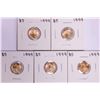 Image 1 : Lot of (5) 1999 $5 American Gold Eagle Coins