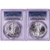 Image 1 : Lot of 2021 Type 1 & 2 $1 American Silver Eagle Coins PCGS MS69