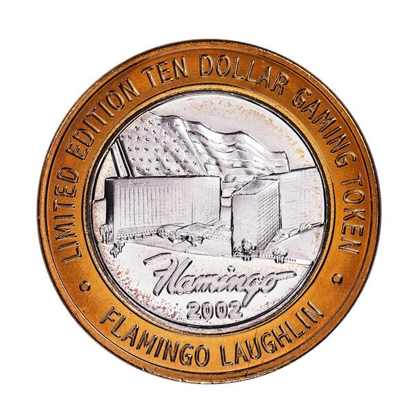 .999 Silver Flamingo Laughlin, NV $10 Casino Limited Edition Gaming Token