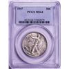 Image 1 : 1947 Walking Liberty Half Dollar Coin PCGS MS64