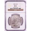 Image 1 : 1900-S $1 Morgan Silver Dollar Coin NGC MS61