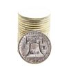 Image 2 : Roll of (20) Brilliant Uncirculated 1963-D Franklin Half Dollar Coins