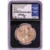 Image 1 : 2017-W $50 Burnished American Gold Eagle Coin NGC MS70 FDOI Moy Signature
