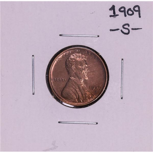 1909-S Lincoln Wheat Cent Coin